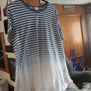 Gap Ombre Striped Short Sleeve Tee